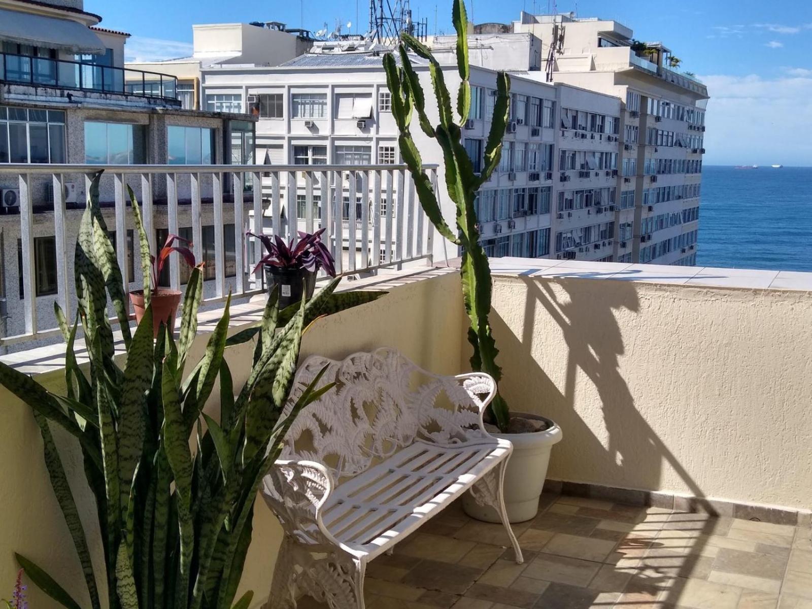 Quarto Em Cobertura Com Vista Para O Mar 1 Рио де Жанейро Екстериор снимка
